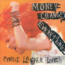 Cyndi Lauper Money Changes Everything (Live!!) USED VINYL 12INCH 45 RPM
