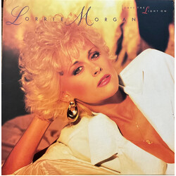 Lorrie Morgan Leave The Light On Vinyl LP USED
