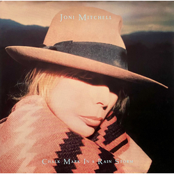 Joni Mitchell Chalk Mark In A Rain Storm Vinyl LP USED