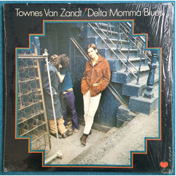 Townes Van Zandt Delta Momma Blues Vinyl LP USED