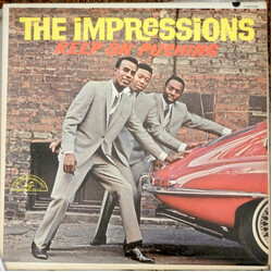 The Impressions Keep On Pushing Vinyl LP USED