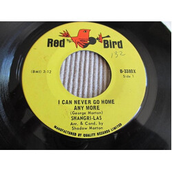 The Shangri-Las I Can Never Go Home Any More USED VINYL 7INCH SINGLE