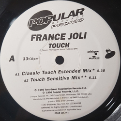 France Joli Touch Vinyl 12" USED