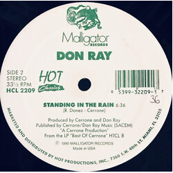 Don Ray Got To Have Loving / Standing In The Rain USED VINYL 12INCH 33 S RPM REISSUE
