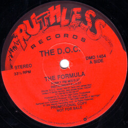 The D.O.C. The Formula USED VINYL 12INCH 33 S RPM PROMO