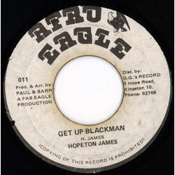 Hopeton James Get Up Blackman USED VINYL 7INCH