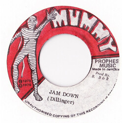 Dillinger Jam Down USED VINYL 7INCH 45 RPM