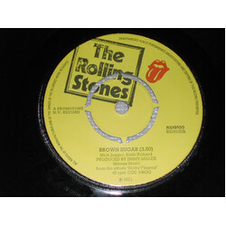 The Rolling Stones Brown Sugar / Bitch / Let It Rock USED VINYL 7INCH 45 RPM SINGLE