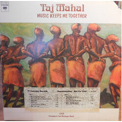 Taj Mahal Music Keeps Me Together Vinyl LP USED