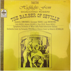 Giulietta Simionato / Giuseppe Taddei / Luigi Infantino / Carlo Badioli / Antonio Cassinelli / Piero Poldi / Renata Broilo / Orchestra Sinfonica Di Mi