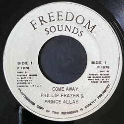 Phillip Fraser / Prince Alla Come Away USED VINYL 7INCH 45 RPM SINGLE