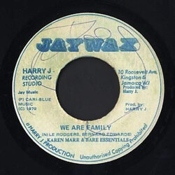 Karen Marr / Bare Essentials We Are Family USED VINYL 7INCH 45 RPM