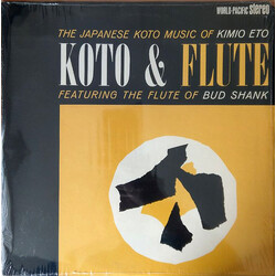 Kimio Eto / Bud Shank Koto & Flute  The Japanese Koto Music Of Kimio Eto Featuring The Flute Of Bud Shank Vinyl LP USED