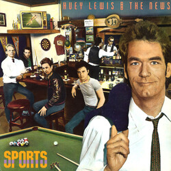 Huey Lewis & The News Sports Vinyl LP USED