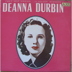 Deanna Durbin Can't Help Singing - 16 Golden Memories Vinyl LP USED