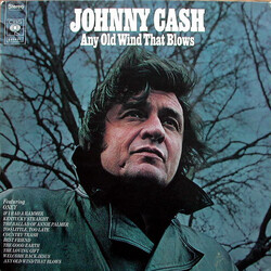 Johnny Cash Any Old Wind That Blows Vinyl LP USED