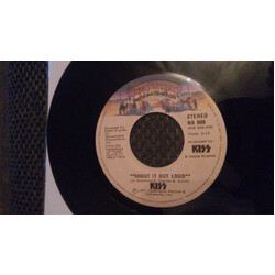 Kiss Shout It Out Loud / Christine Sixteen USED VINYL 7INCH 45 RPM SINGLE