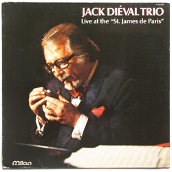 Jack Diéval Trio Live At The "St. James De Paris" Vinyl LP USED