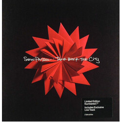 Snow Patrol Take Back The City USED VINYL 7INCH SINGLE LIMITED EDITION NUMBERED