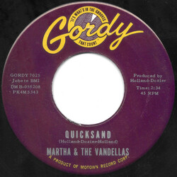 Martha Reeves & The Vandellas Quicksand / Darling, I Hum Our Song USED VINYL 7INCH 45 RPM SINGLE