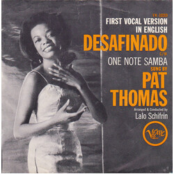 Pat Thomas (5) Desafinado / One Note Samba USED VINYL 7INCH 45 RPM