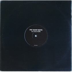 Pet Shop Boys DJ Culture USED VINYL 12INCH SINGLE SIDED PROMO