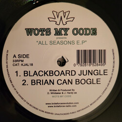 Wots My Code All Seasons E.P. USED VINYL 12INCH 33 S RPM EP REISSUE REMASTERED