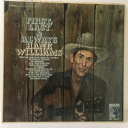 Hank Williams First, Last And Always Vinyl LP USED