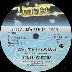 Something Extra Dancin' With You Love USED VINYL 12INCH 33 S RPM