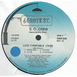 E.O. Crew Love Turntable / Talk 2 U USED VINYL 12INCH 33 S RPM