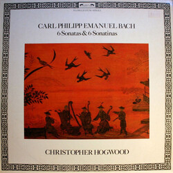 Carl Philipp Emanuel Bach / Christopher Hogwood 6 Sonatas & 6 Sonatinas Vinyl LP USED