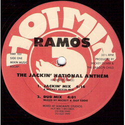 Ramos (2) The Jackin' National Anthem USED VINYL 12INCH 33 S RPM