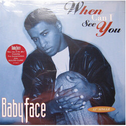 Babyface When Can I See You USED VINYL 12INCH 33 S RPM