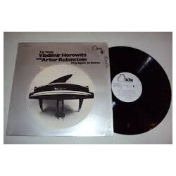 Vladimir Horowitz / Arthur Rubinstein The Young Vladimir Horowitz And Artur Rubinstein Play Again In Stereo Vinyl LP USED