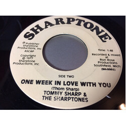 Tommy Sharp & The Sharptones They Don't Make Nun Names / One Week In Love With You USED VINYL 7INCH 45 RPM