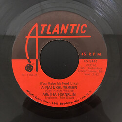 Aretha Franklin (You Make Me Feel Like) A Natural Woman / Baby Baby Baby USED VINYL 7INCH 45 RPM SINGLE