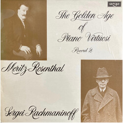 Moritz Rosenthal / Sergei Vasilyevich Rachmaninoff The Golden Age Of Piano Virtuosi (Record 2) Vinyl LP USED