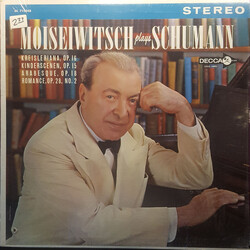 Benno Moiseiwitsch / Robert Schumann Moiseiwitsch Plays Schumann Vinyl LP USED