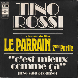 Tino Rossi C'est Mieux Comme Ça (Love Said Goodbye) USED VINYL 7INCH 45 RPM SINGLE