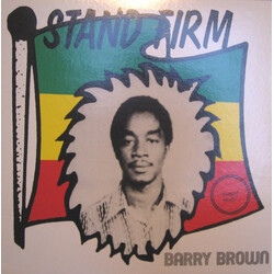 Barry Brown Stand Firm Vinyl LP USED