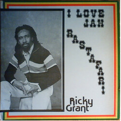 Ricky Grant I Love Jah Rastafari Vinyl LP USED