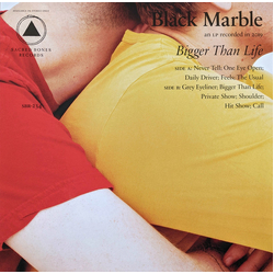 Black Marble Bigger Than Life Vinyl LP USED