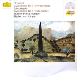 Franz Schubert / Felix Mendelssohn-Bartholdy / Berliner Philharmoniker / Herbert von Karajan Symphonie Nr. 8 »Unvollendete« · Symphonie Nr. 4 »Italien