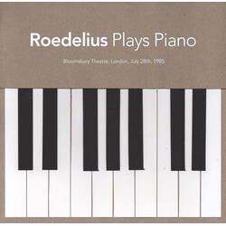 Hans-Joachim Roedelius Plays Piano (Bloomsbury Theatre, London, July 28th, 1985) Vinyl LP USED