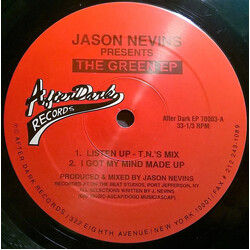 Jason Nevins The Green EP USED VINYL 12INCH EP 33 S RPM
