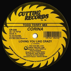 Corina Loving You Like Crazy USED VINYL 12INCH 33 S RPM LIMITED EDITION