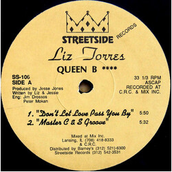 Liz Torres Queen B **** USED VINYL 12INCH 33 S RPM