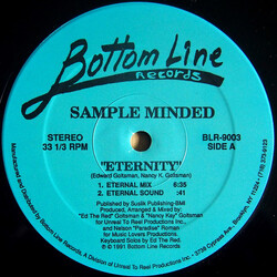Sample Minded Eternity USED VINYL 12INCH 33 S RPM