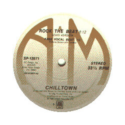 Chilltown Rock The Beat USED VINYL 12INCH 33 S RPM