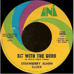 Strawberry Alarm Clock Sit With The Guru USED VINYL 7INCH 45 RPM SINGLE STYRENE